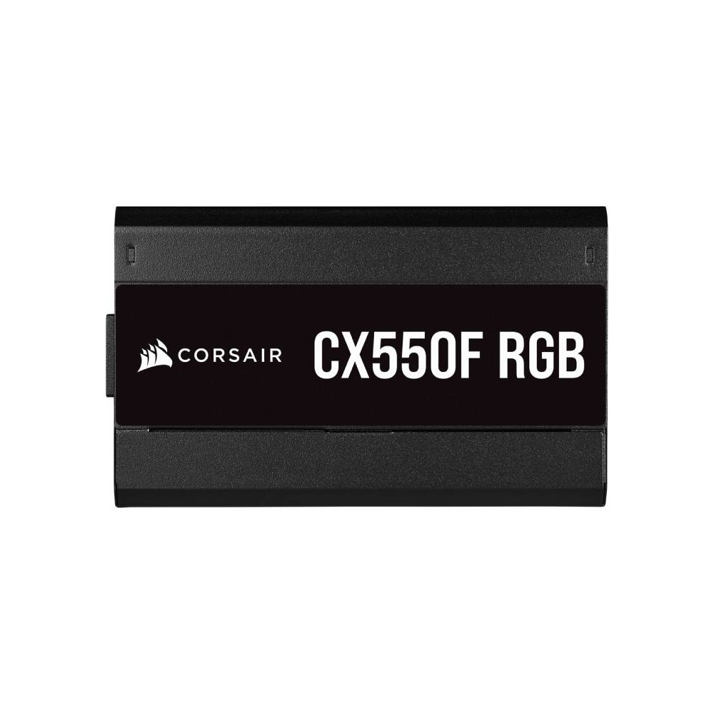 พาวเวอร์ซัพพลาย Corsair Power Supply CX550F 550Watt 80 Plus Bronze RGB Black-5 Year (CP-9020216-NA)