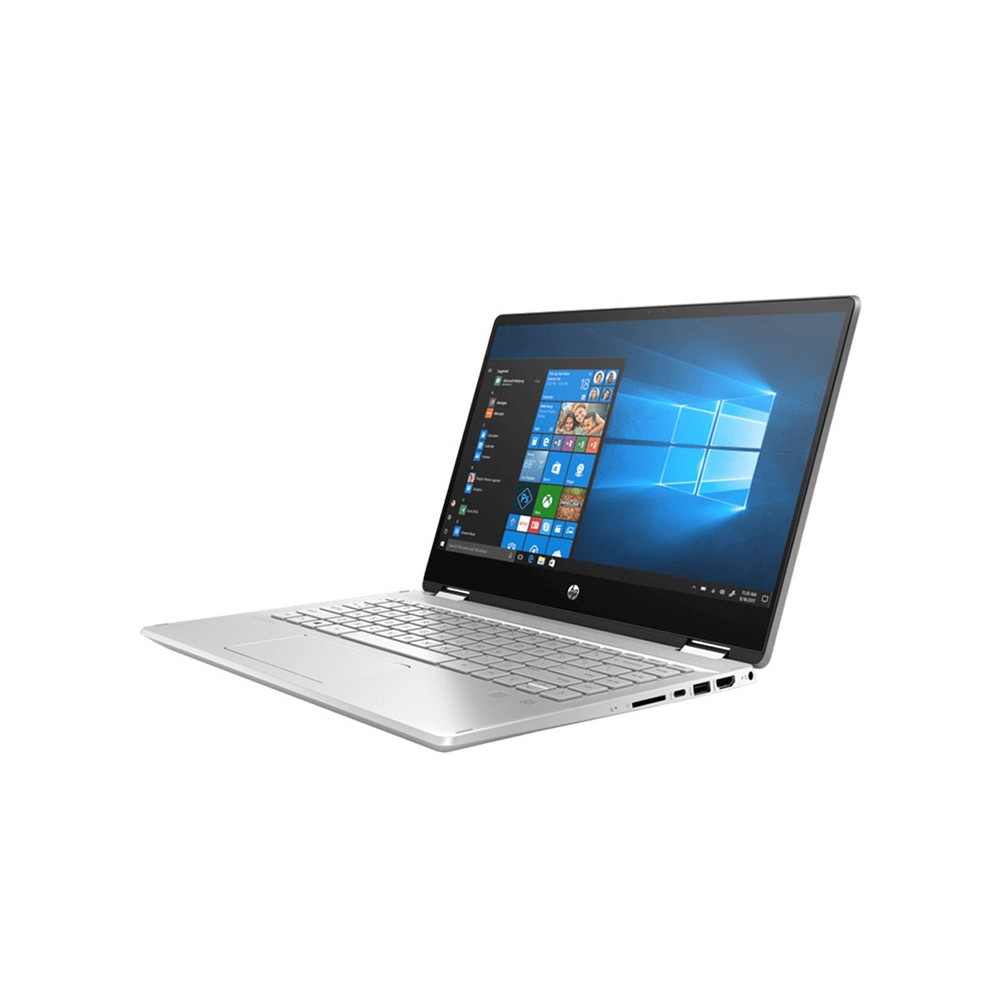 โน๊ตบุ๊ค HP Pavilion x360 14-DH1017TX Mineral Silver