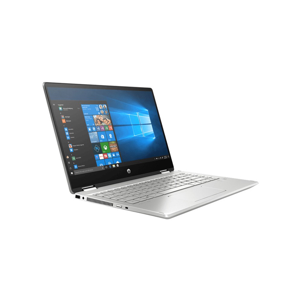 โน๊ตบุ๊ค HP Pavilion x360 14-DH1017TX Mineral Silver