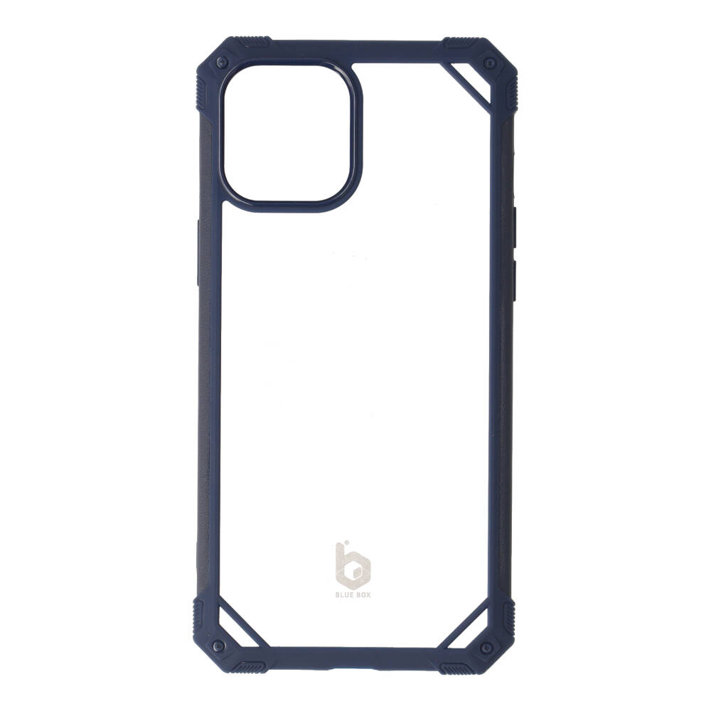 เคสไอโฟน Blue Box Casing for iPhone 12 Pro max (6.7) Protective Case Navy