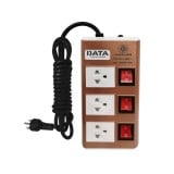 ปลั๊กไฟ DATA 3 Way 3 Switch 3M. HMDU3656 M3G Copper