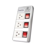 ปลั๊กไฟ DATA 3 Way 3 Switch 3M. HMDU3656 M3S Silver