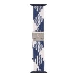 สาย Blue Box Braided Apple Watch Strap 42/44 Blue/White