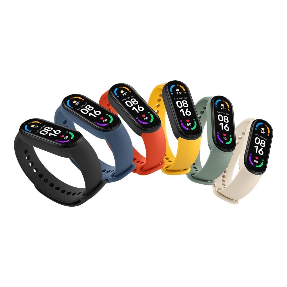 สายนาฬิกา Xiaomi Smart Band 6 Strap (3 pack) Ivory/Olive/Yellow