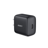 CS@ AUKEY Wall USB Charger 1 USS-C (PD25W) Black (PA-R1A)