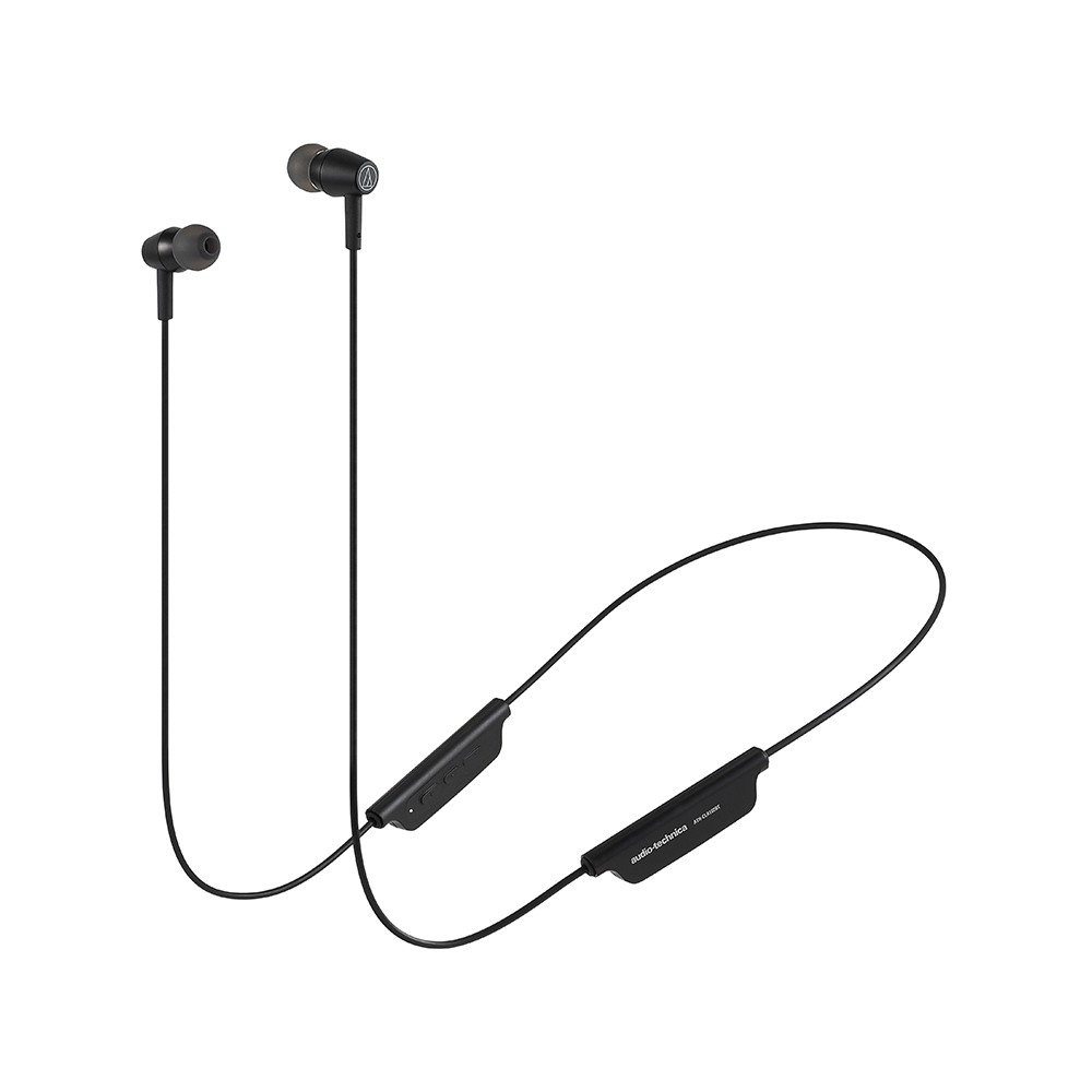 Audio Technica In Ear with Mic. Wireless CLR100BT Black