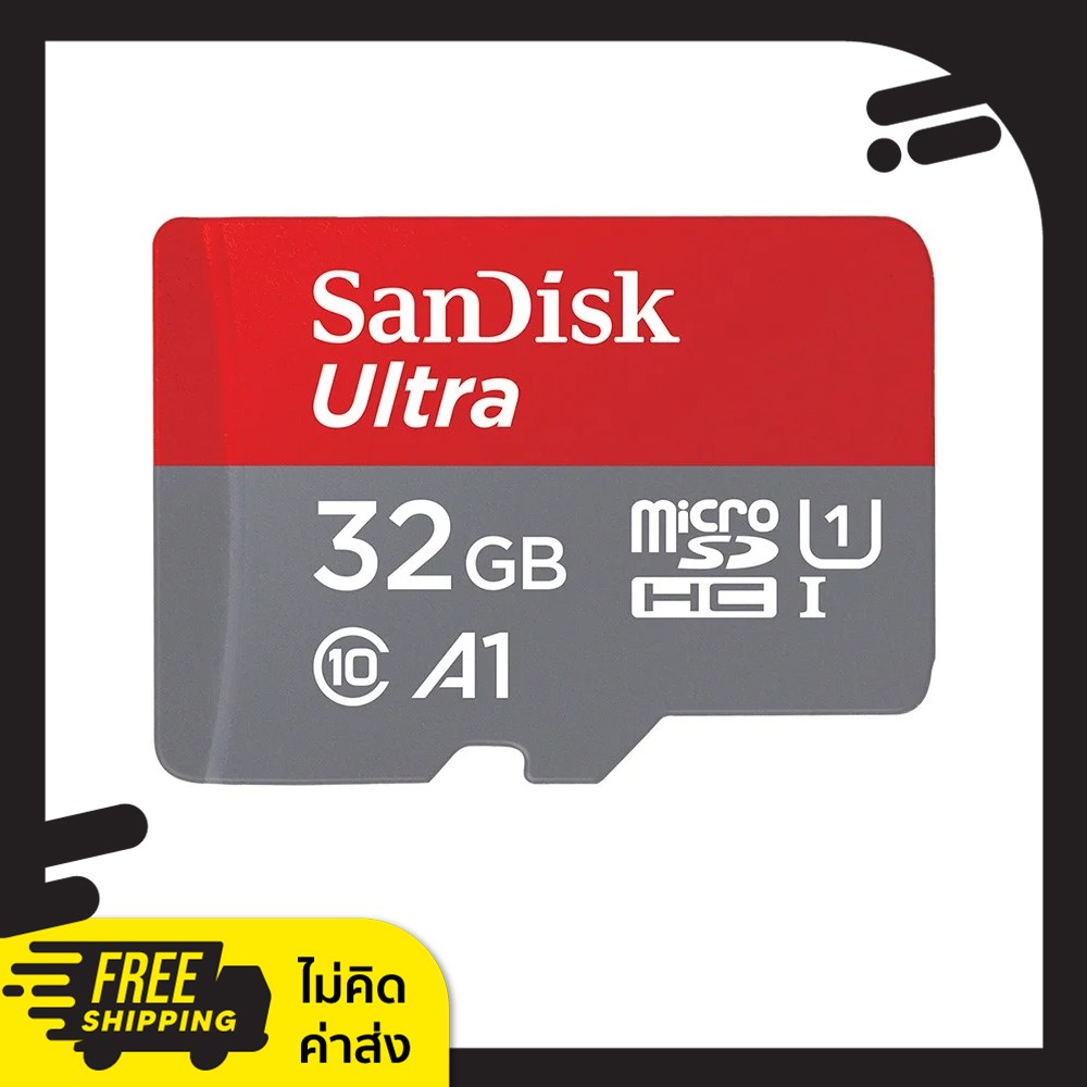 SanDisk Ultra MicroSDHC C10 U1 UHS-I 120MB/s R 32GB (SDSQUA4-032G-GN6MN)