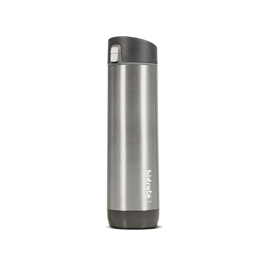HIDRATESPARK STEEL Smart Water Bottle 17oz Chug Lid - Brushed