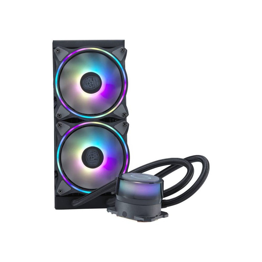 ชุดระบายความร้อนซีพียู Cooler Master CPU Cooler MasterLiquid ML240 ARGB Illusion
