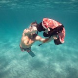 สกู๊ตเตอร์ดำน้ำ SUBLUE NAVBOW Underwater Scooter Red
