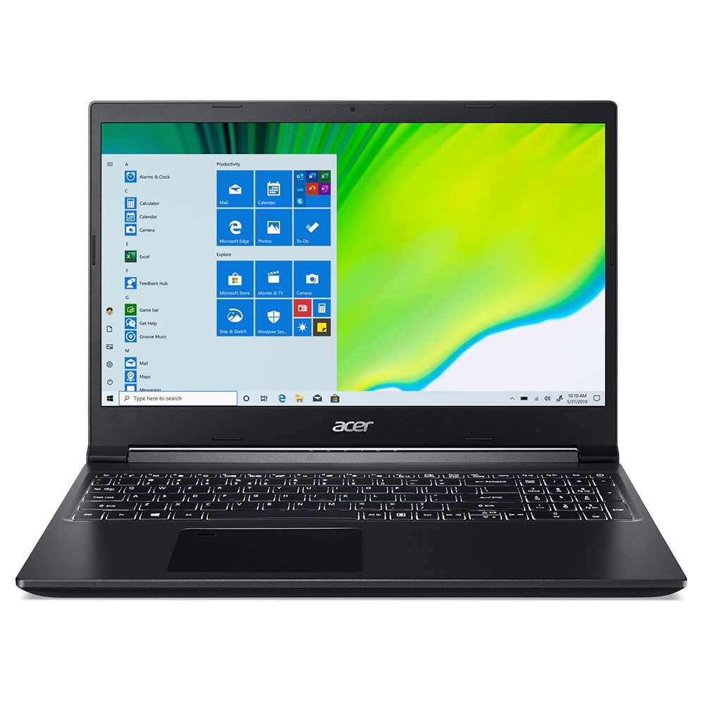 โน๊ตบุ๊ค Acer Notebook Aspire A715-75G-58NH Black