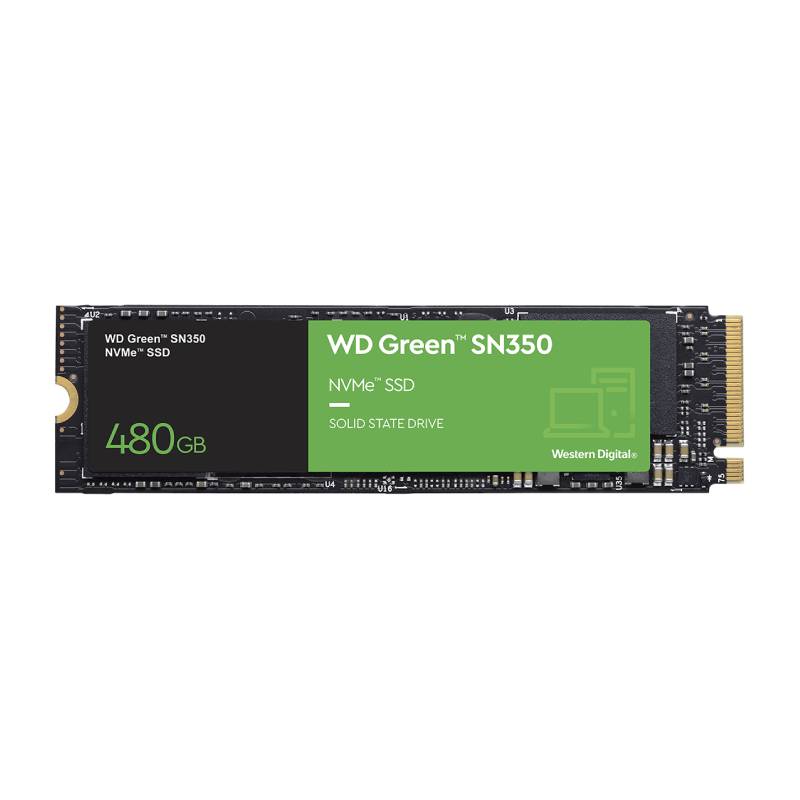 การ์ดเอสเอสดี WD SSD 480GB PCIe/NVMe R2400MB/s W1650MB/s Year (SN350)