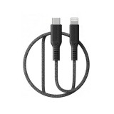 AMAZINGthing USB-C to Lightning Cable Anti Microbial Astro Pro Titan 1.2M. Black