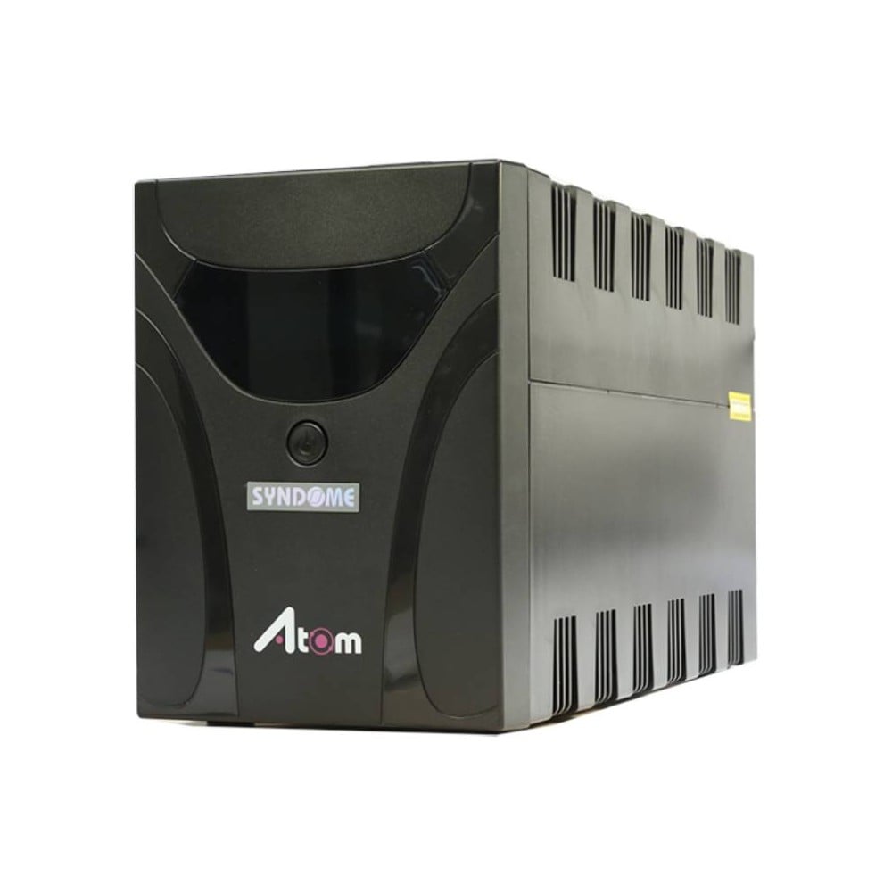 เครื่องสำรองไฟ SYNDOME UPS ATOM 1000VA/600W (LCD)