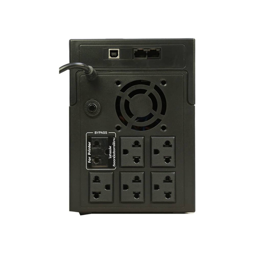 เครื่องสำรองไฟ SYNDOME UPS ATOM 1000VA/600W (LCD)