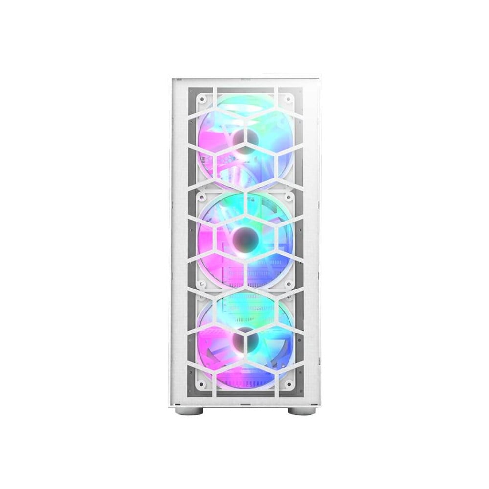 เคสคอมพิวเตอร์ Montech Computer Case X3 Glass White RGB
