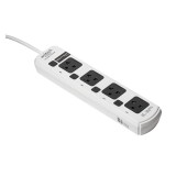 ปลั๊กไฟ Anitech Plug 4 Way 4 Switch 5 M. H7054