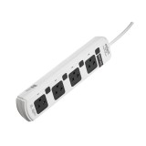 ปลั๊กไฟ Anitech Plug 4 Way 4 Switch 5 M. H7054