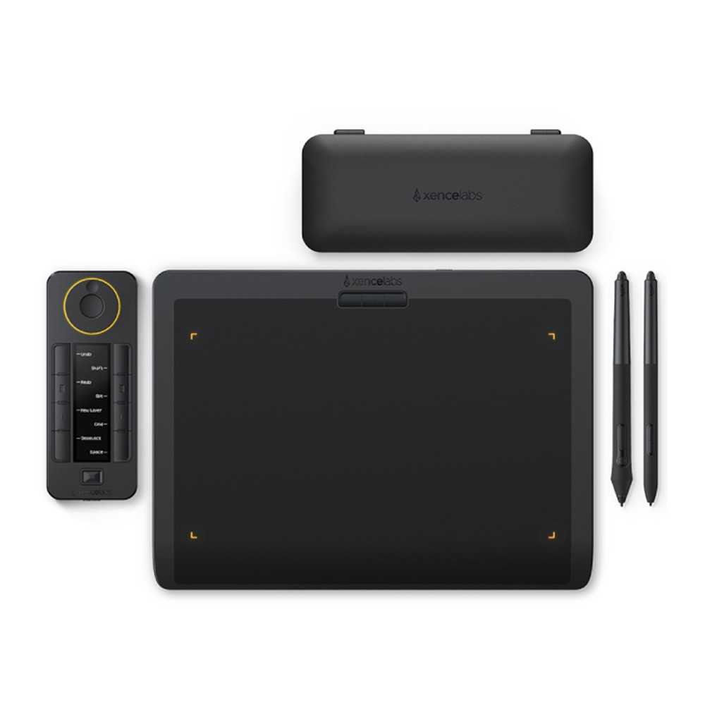 Xencelabs Pen Tablet Medium Bundle with Quick keys Carboon Black