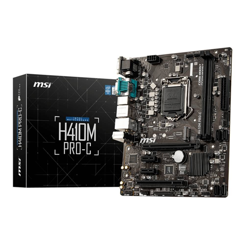 Материнская плата msi h410m pro e совместимость