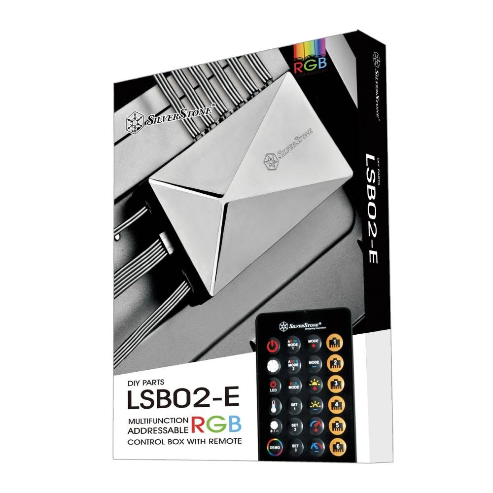 กล่องควบคุมพัดลม SilverStone FAN Cooling Control LSB02-E