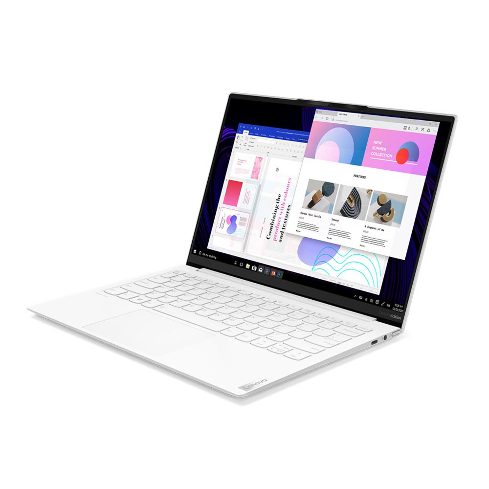 โน๊ตบุ๊ค Lenovo Yoga Slim7i Carbon 13ITL5-82EV003LTA White