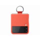 Samsung Accessory Case Silicone Cover with Ring Z Flip3 