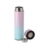 QPLUS Smart Tumbler 500ML LED Temperature Display Pink/Green