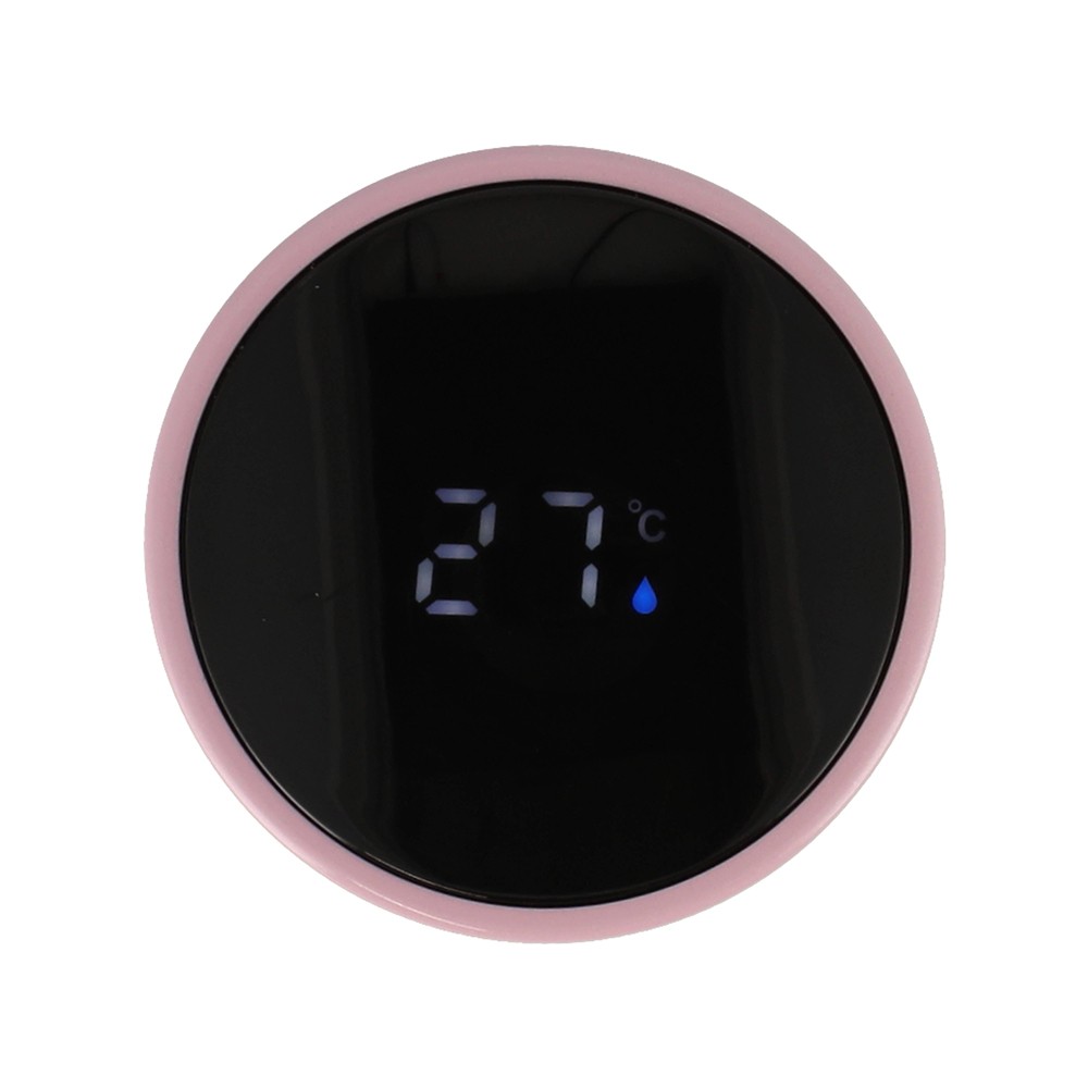 QPLUS Smart Tumbler 500ML LED Temperature Display Pink/Green