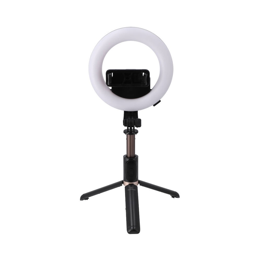 ขาตั้งกล้อง TECHPRO Portable Ring Light Selfie Stick with Tripod Stand and Remote Control