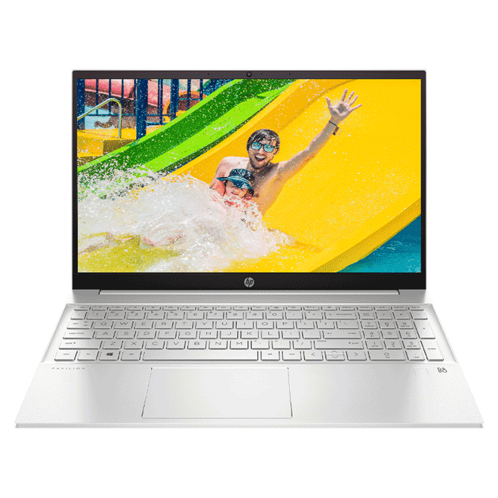 โน๊ตบุ๊คบางเบา HP Notebook Pavilion 15-eh1082AU Silver (A)