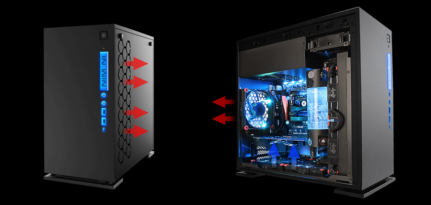 เคสคอม InWin Computer Case 301C Black