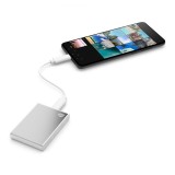 ฮาร์ดดิสก์ Seagate SSD Ext One Touch 1TB Silver (STKG1000401)
