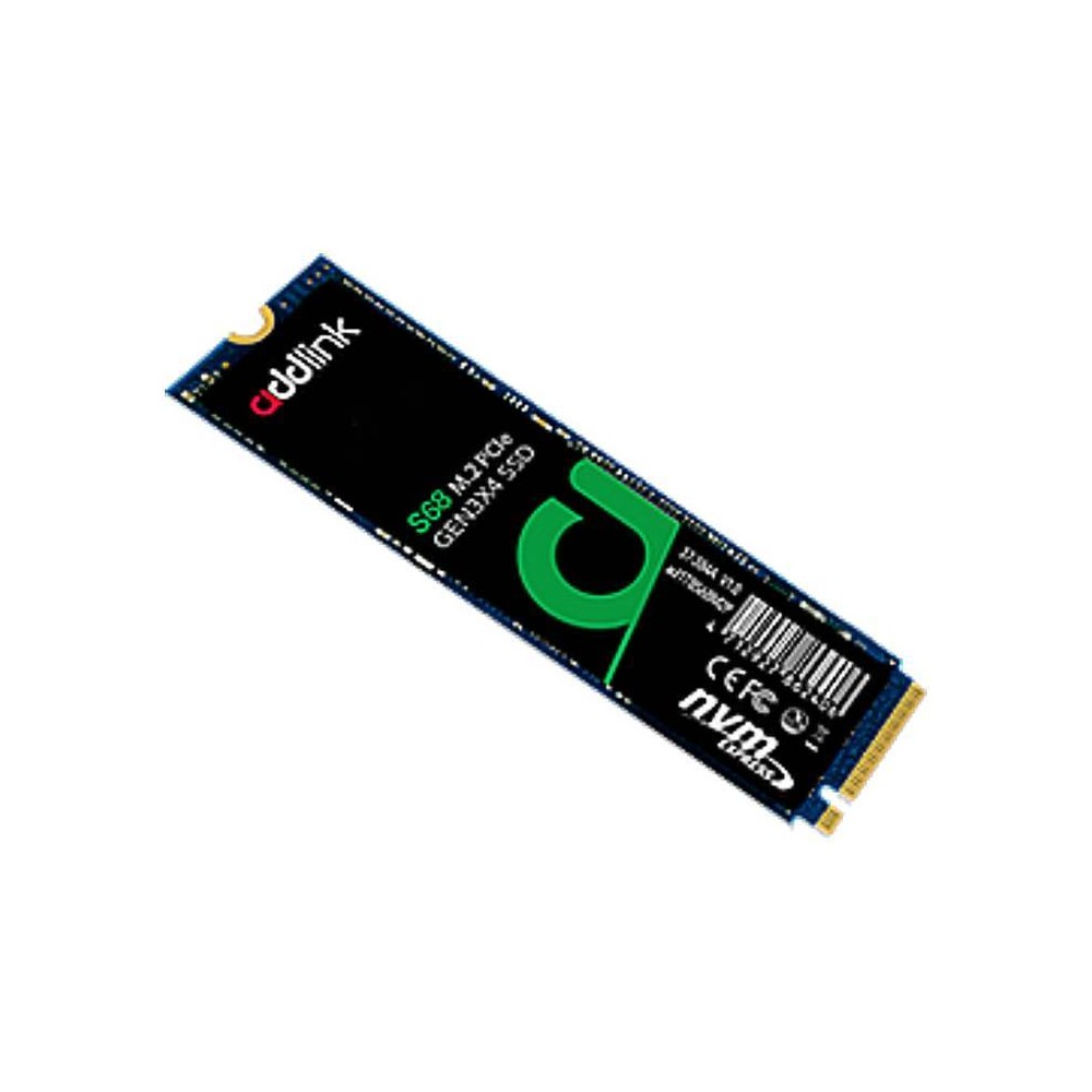 การ์ดเอสเอสดี Addlink SSD S68 256GB M.2 PCIe R2000MB/s W1200MB/s 5Y