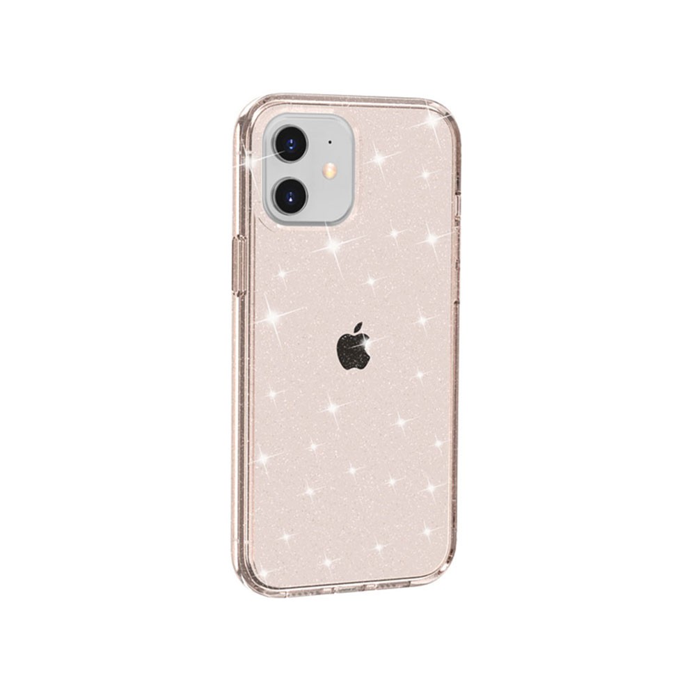 Wroof Casing for iPhone 12/12 Pro (6.1) Starry case Rosegold
