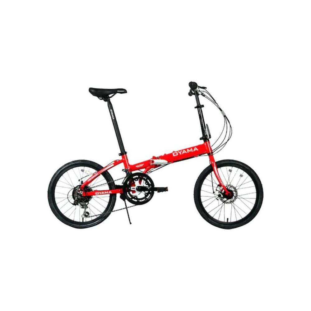 จักรยานพับได้ Oyama Skyline M500D Folding Bike 20 In Aly Red
