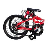 จักรยานพับได้ Oyama Skyline M500D Folding Bike 20 In Aly Red