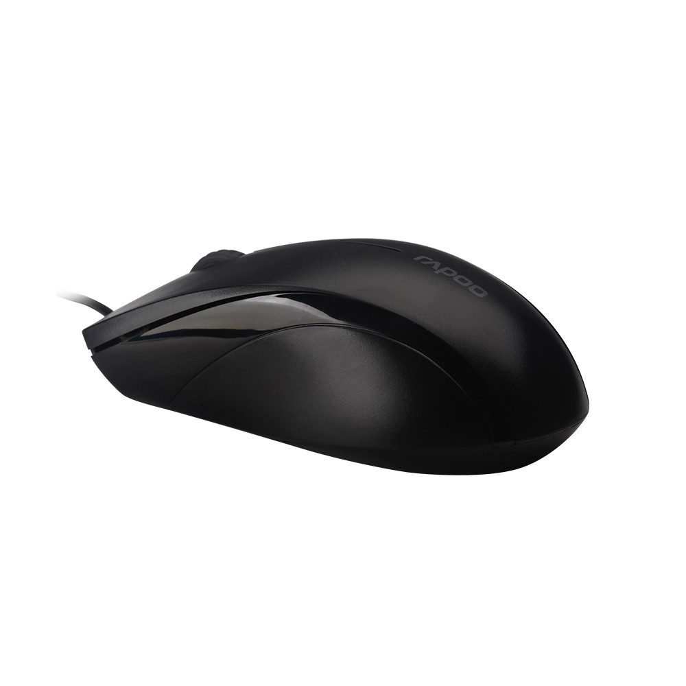 เมาส์ Rapoo Silent N1200S Black