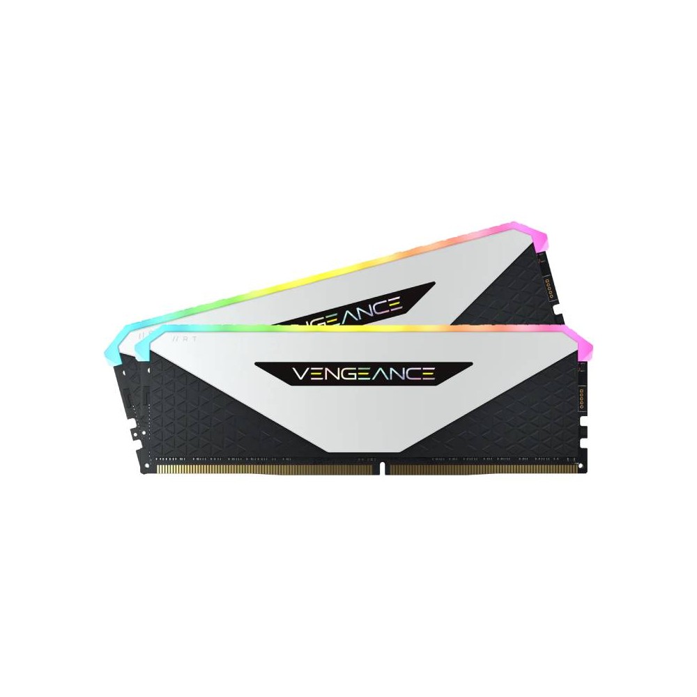 แรมพีซี Corsair DDR4 32GB/3600MHz.CL18 (16GBx2) Vengeance RGB RT (White)