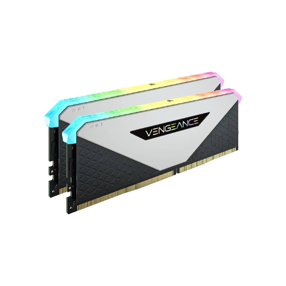 VENGEANCE RGB PRO SL 16GB (2x8GB) DDR4 DRAM 3200MHz C16 Memory Kit — Black