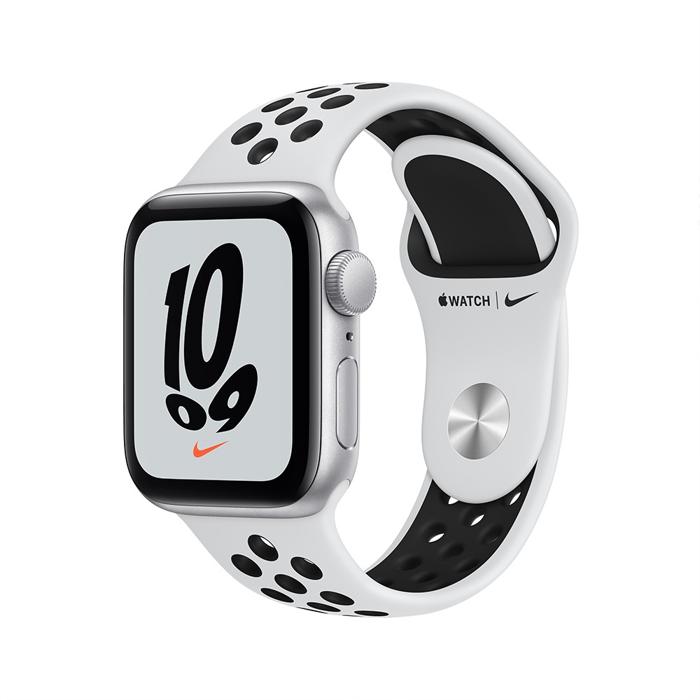 Apple Watch Nike SE GPS 40mm Silver Aluminium Case with Pure Platinum