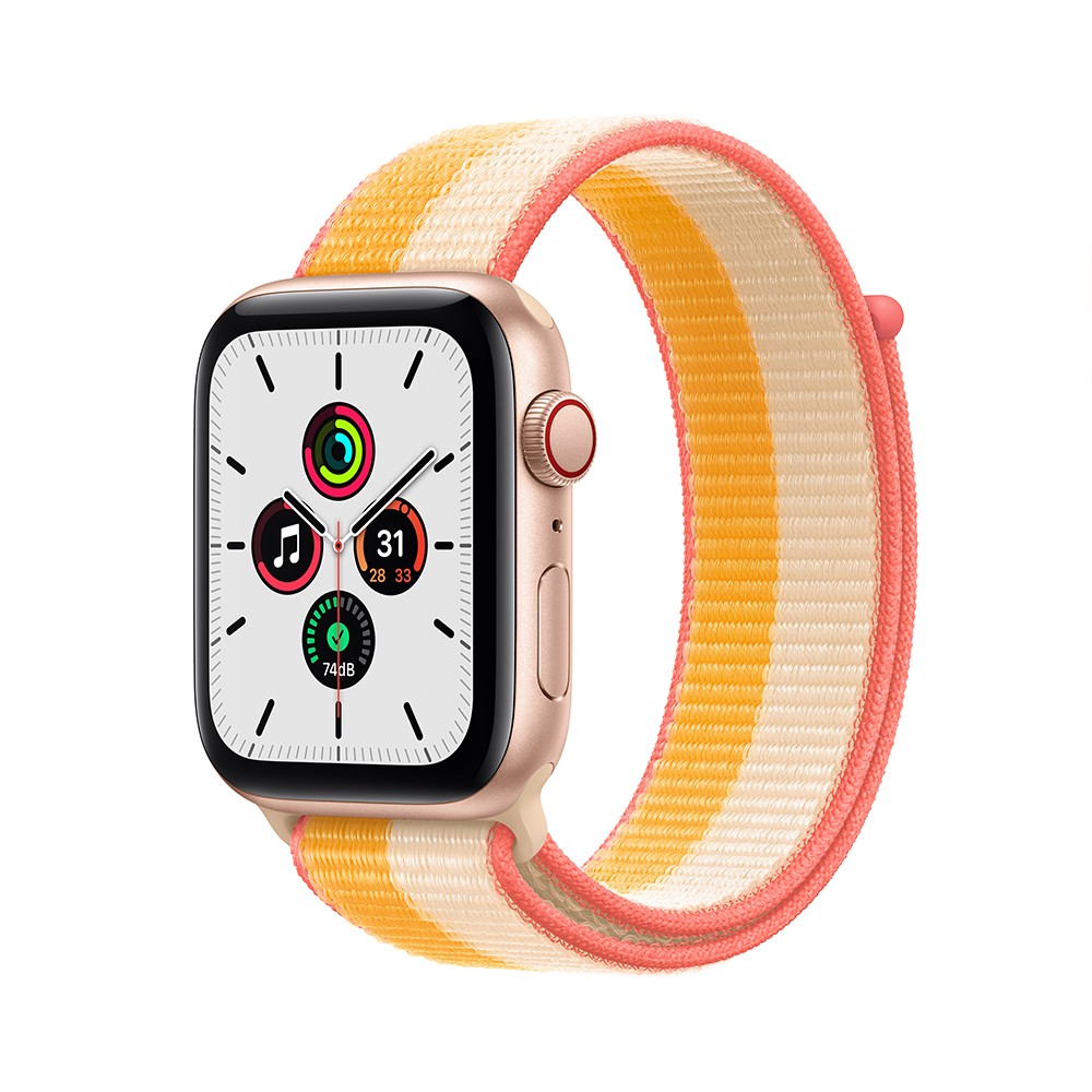 APPLE WATCH SE GPSゴールド44mm 有り難い BT最大容量100%