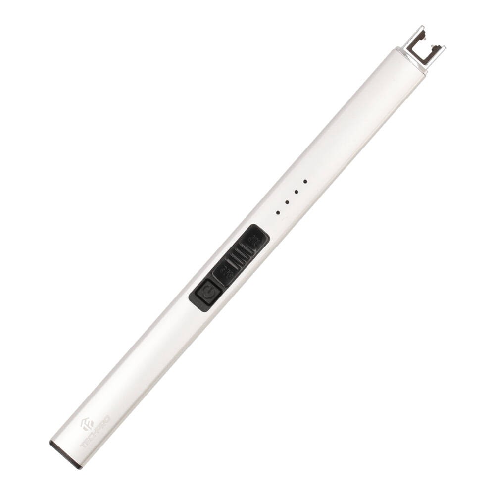 TECHPRO Rechargeable Electric Lighter Silver