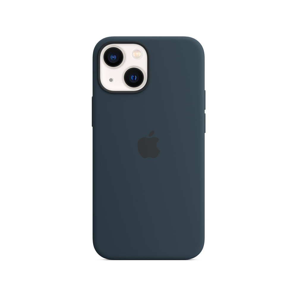 เคสไอโฟนของแท้ Apple iPhone 13 mini Silicone Case with MagSafe - Abyss Blue