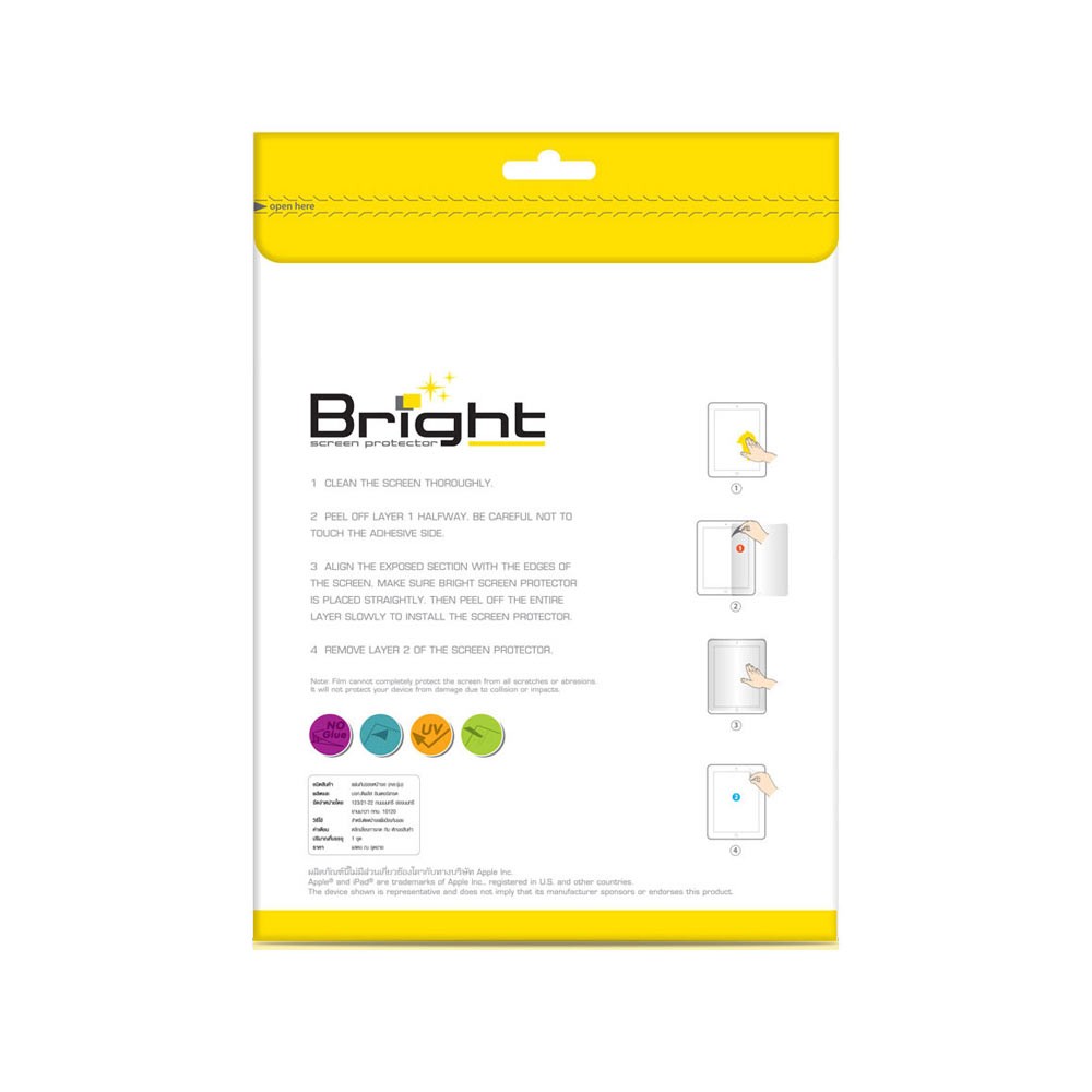 Bright Film Crystal Clear for Apple iPad Mini 6 / Mini 6th Gen 8.3 inch (2021)