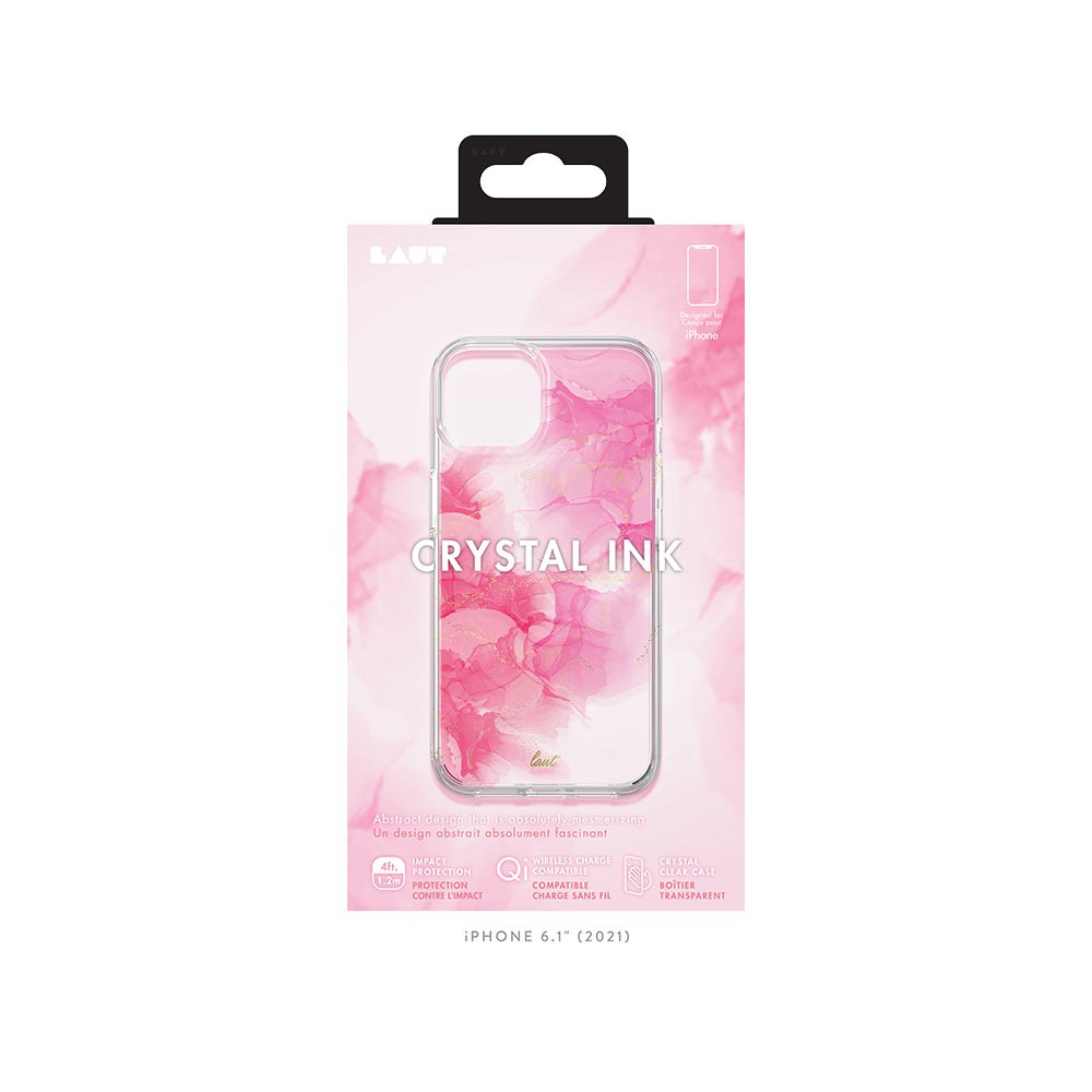 เคส LAUT iPhone 13 Crystal INK- Ruby Red
