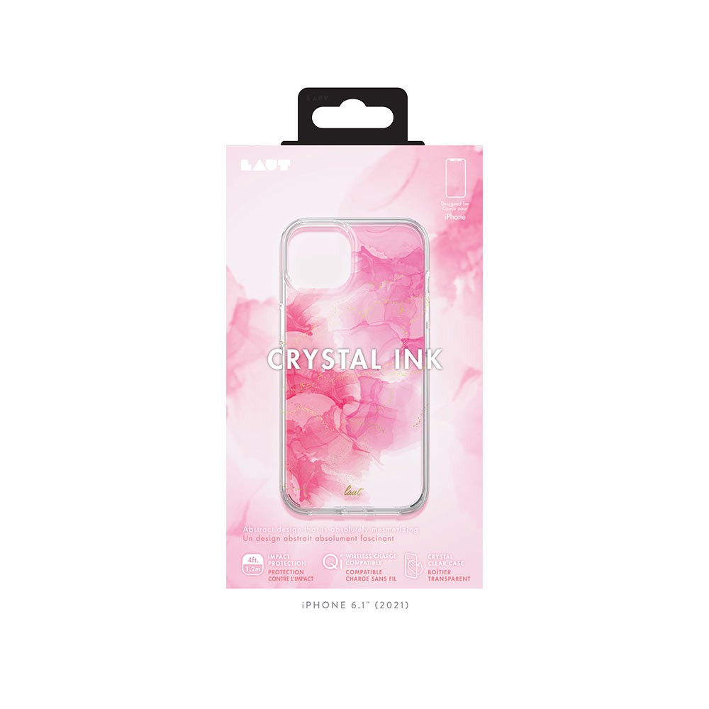 เคส LAUT iPhone 13 Crystal INK- Ruby Red