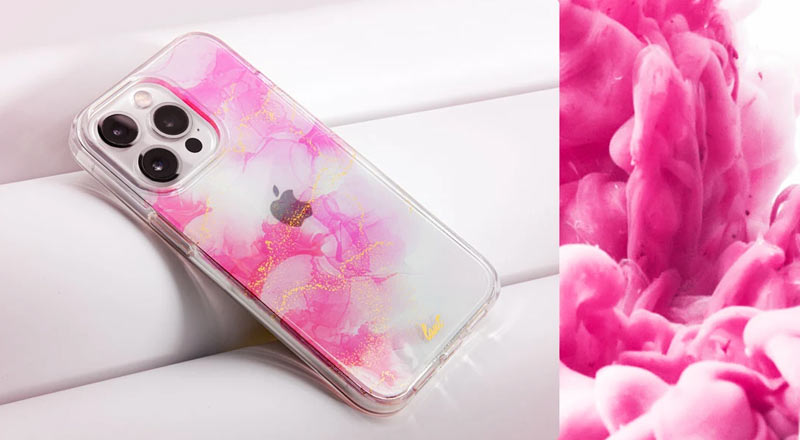 เคสไอโฟน LAUT Casing for iPhone 13Pro Max (6.7) Crystal INK- Ruby Red