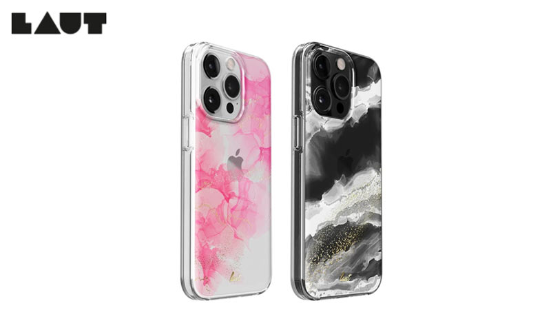 เคสไอโฟน LAUT Casing for iPhone 13Pro (6.1) Crystal INK- Ruby Red