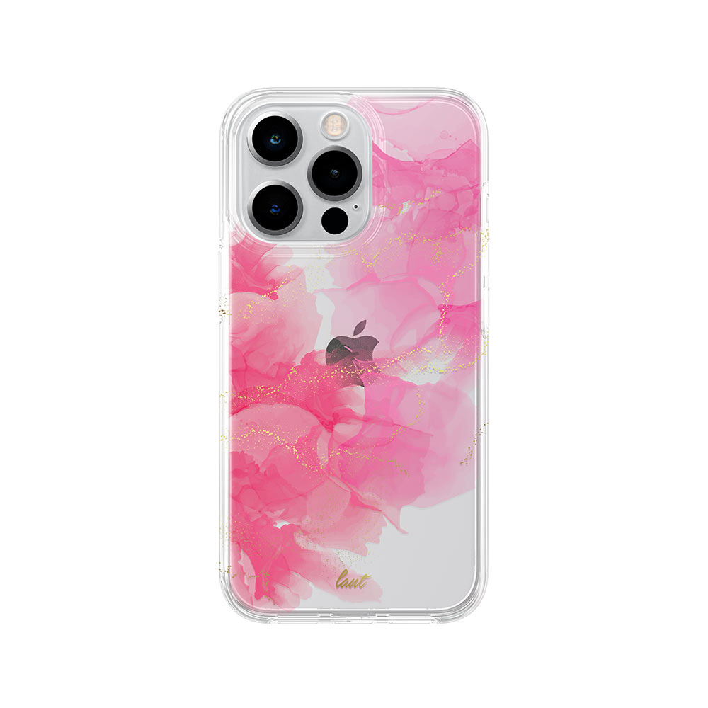 เคสไอโฟน LAUT Casing for iPhone 13Pro (6.1) Crystal INK- Ruby Red